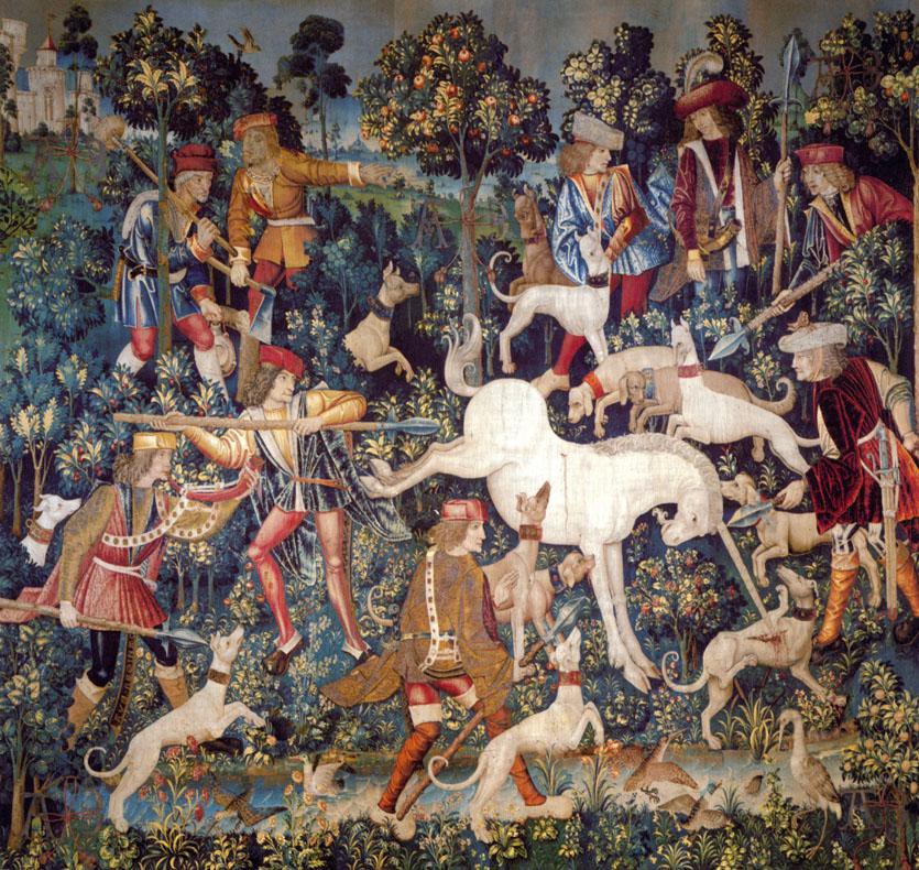 The hunt of the unicorn tapestry 5